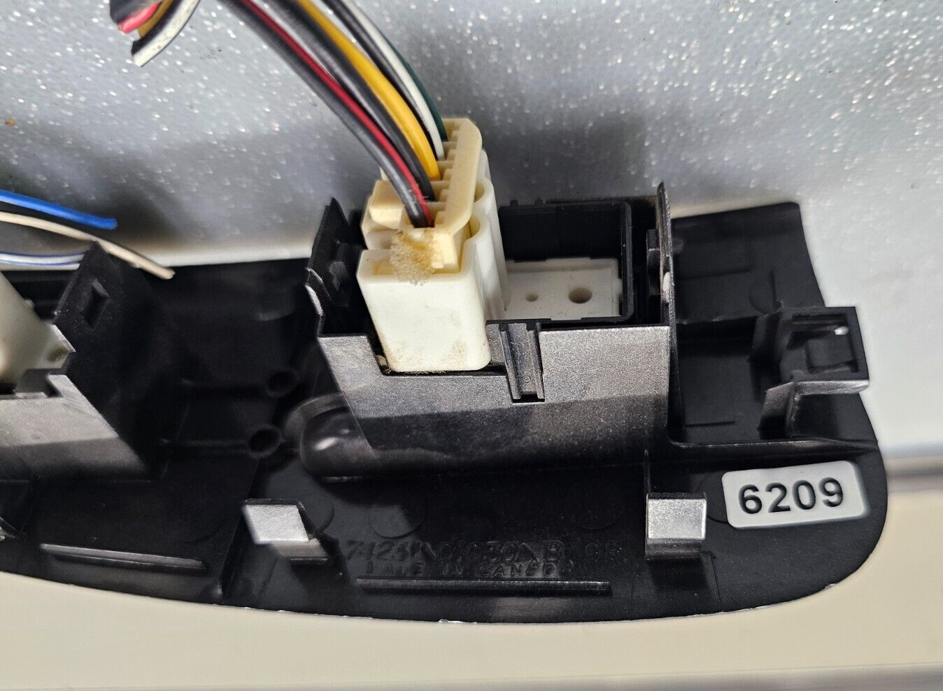 🔥03-08 Matrix Corolla Vibe Right Passenger Power Window Switch Assembly Silver