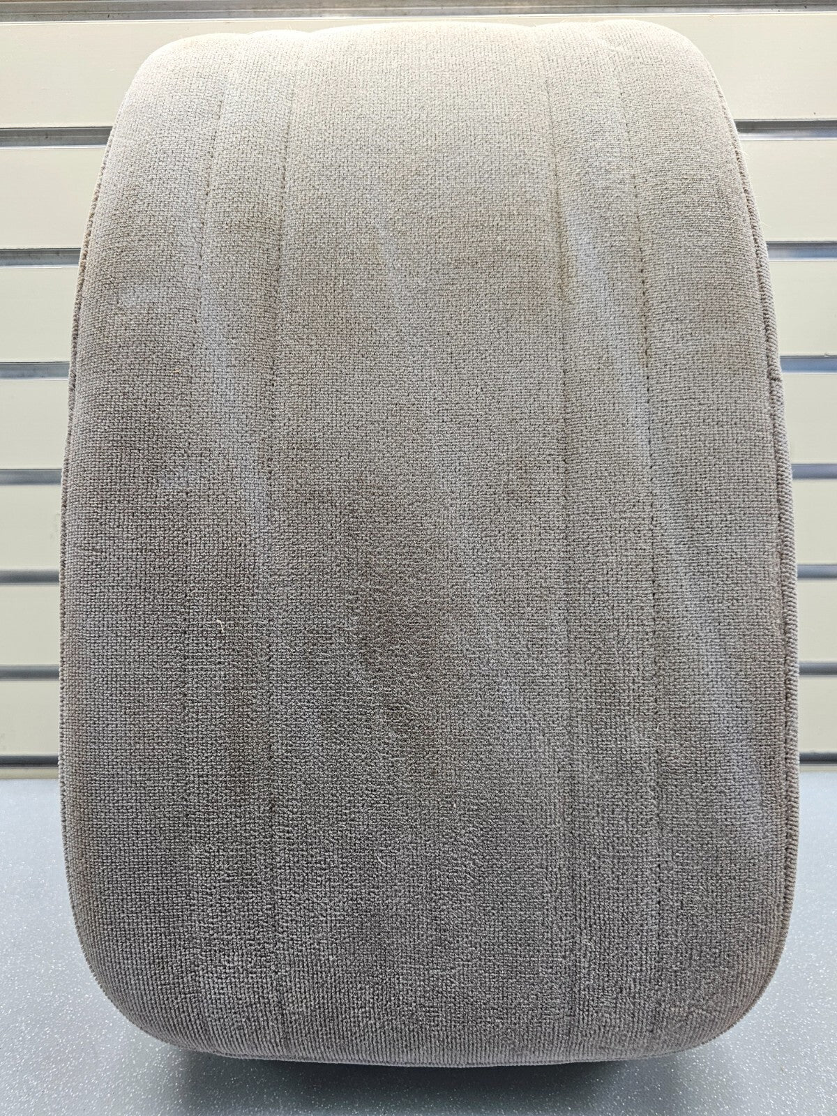 🔥97-03 Ford F150 Center Console JUMP SEAT Cloth/Leather Cup Holder LT GRAY JS6