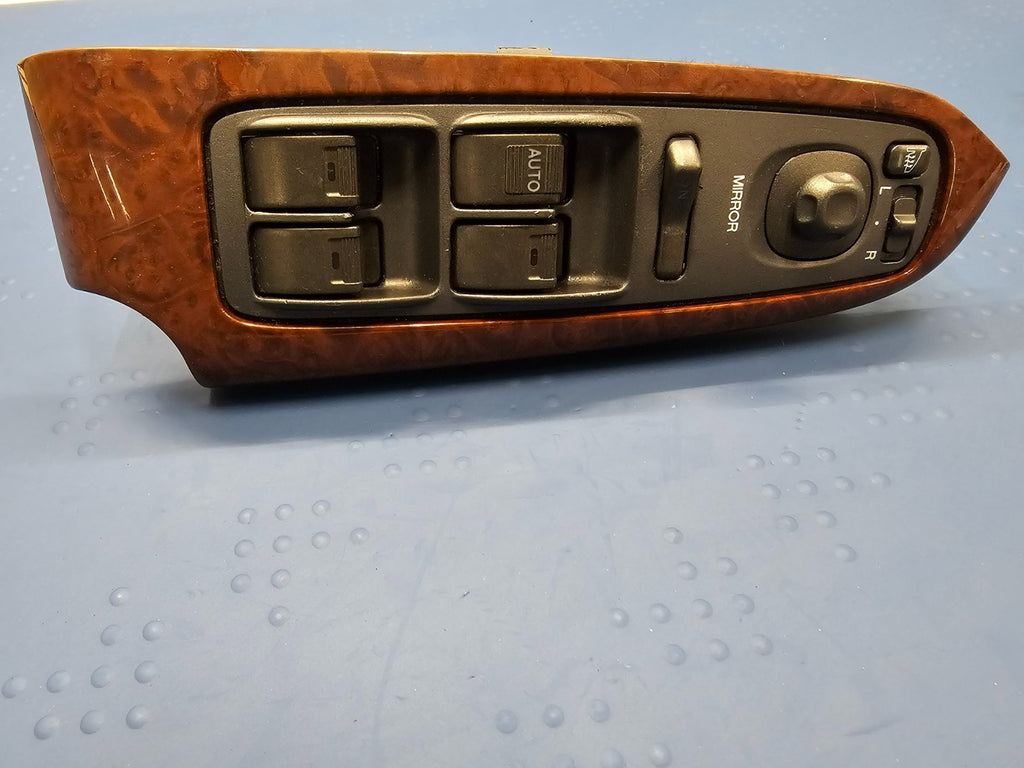 🔥01-06 Acura MDX Left Driver Master Power Window Control Switch Assembly Wood