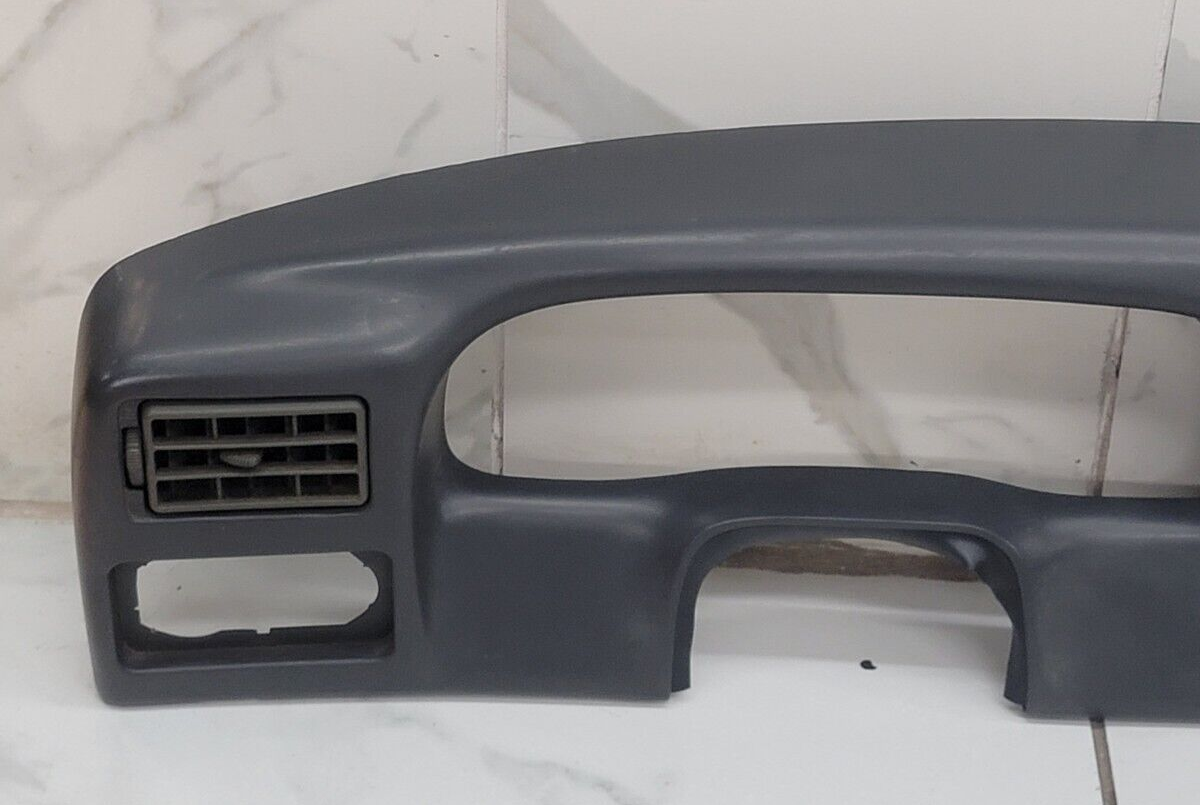 99-04 Ford F250 F350 Dash Instrument Cluster Speedometer Bezel Panel DK Gray C22