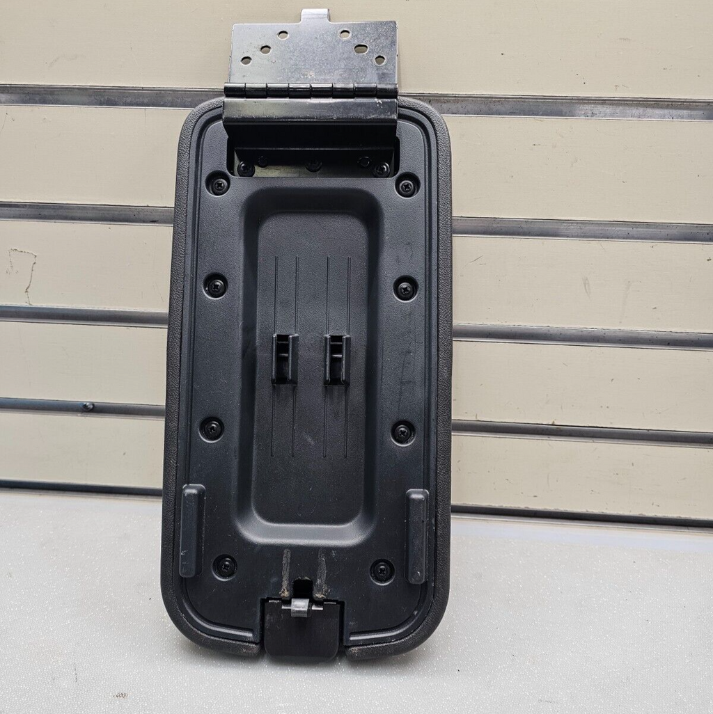 🔥05-10 Pontiac G6 Front Center Console Lid Arm Rest Top Pad Leather Black OEM