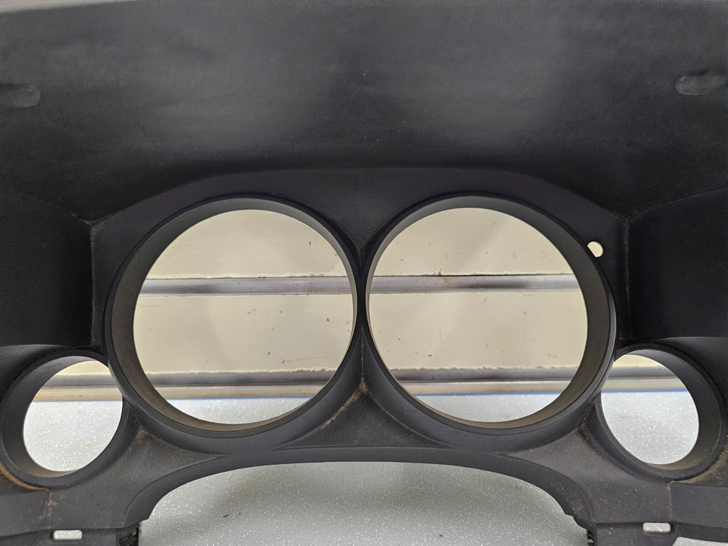 07-13 CHEVY SILVERADO DASH SPEEDO INSTRUMENT GAUGE CLUSTER BEZEL GRAY/BLACK C21