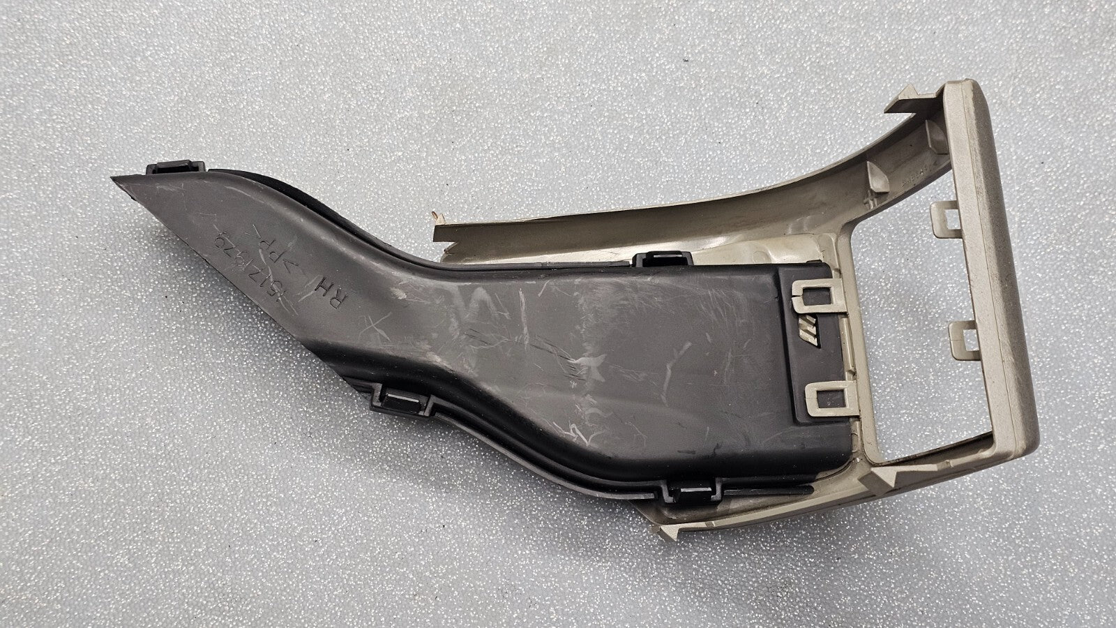 🔥04-12 Colorado Canyon Dash Right Passenger Air Vent A/C AC Heater Panel Silver