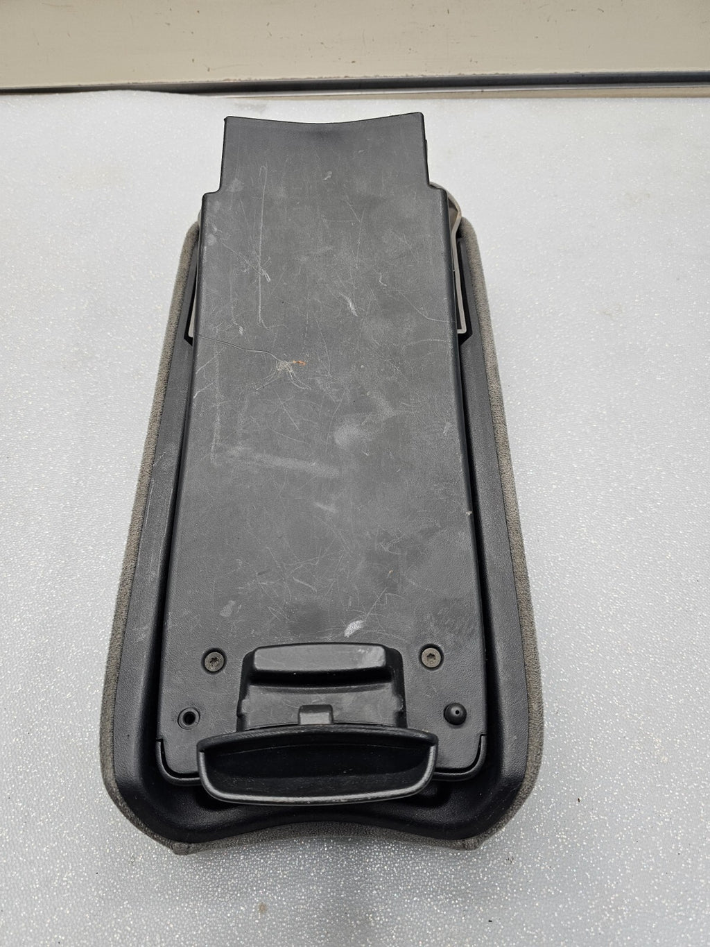 🔥06-11 Honda CIVIC Center Console SLIDING Armrest Lid Arm Rest /Stitch GRAY