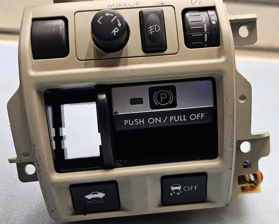 🔥2010-2014 SUBARU OUTBACK MIRROR PARKING BRAKE TRACTION CONTROL SILVER
