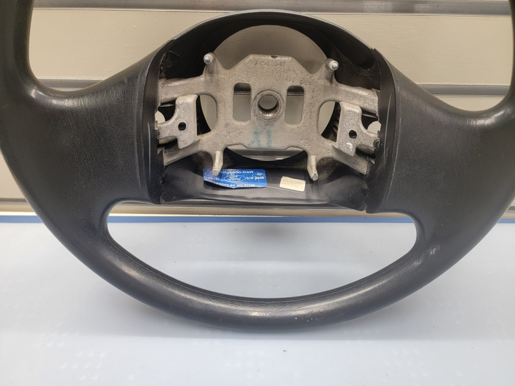 🔥1997-2003 Ford F-150 Leather Steering Wheel Cruise Dash Black