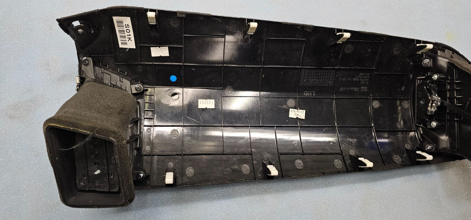 🔥11-16 KIA SPORTAGE LEFT DASHBOARD TRIM WITH AIR VENTS BLACK OEM