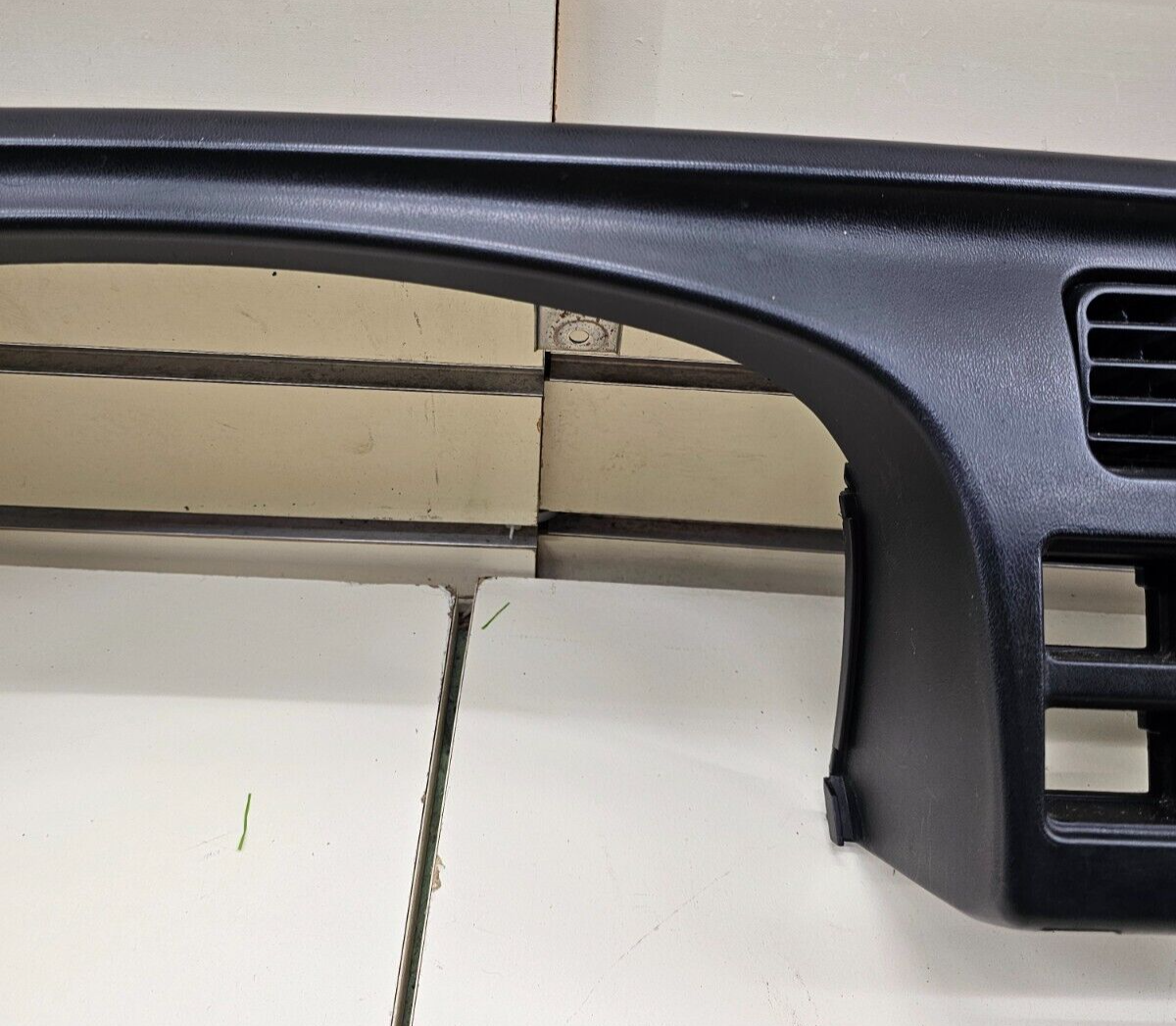 98-01 Frontier Xterra Dash Instrument Cluster Speedometer Bezel Trim Blue Panel