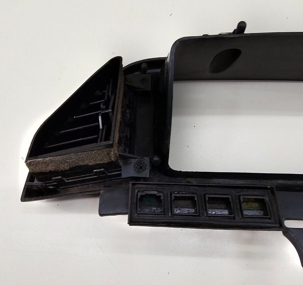 87-91 Ford F150 BRONCO Dash Instrument CLUSTER Bezel Speedo Gauge Trim Black C11