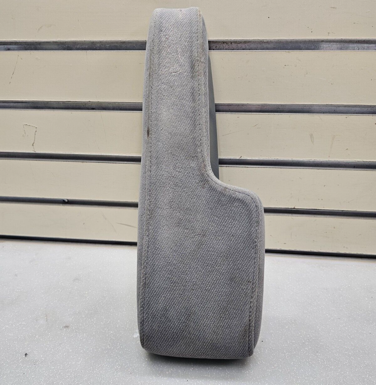 🔥01-05 Honda Civic Front Center Console Cover Arm Rest Lid Cover Gray Cloth OEM