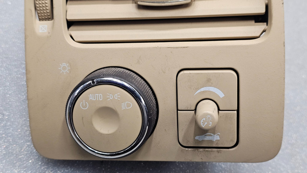 🔥 06-11 Buick Lucerne Fog Light Switch-Instrument Panel Dimmer Switch vent TAN