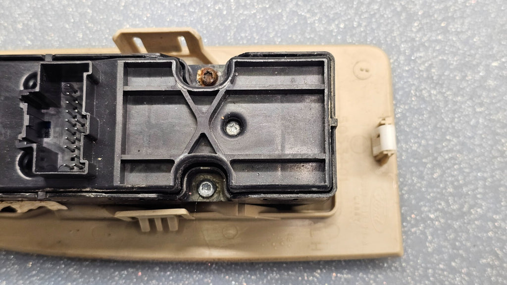 🔥13-19 FORD TAURUS LEFT DRIVER MASTER WINDOW POWER SWITCH ASSEMBLY TAN OEM