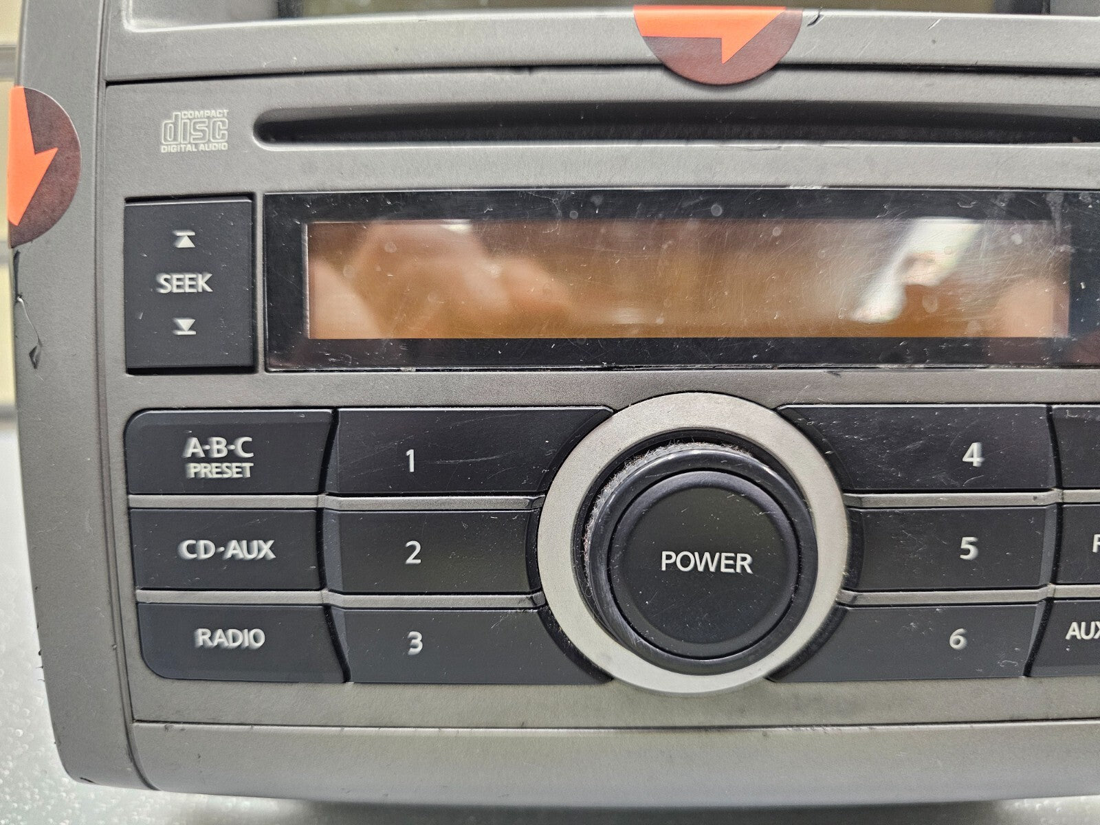🔥07-10 NISSAN SENTRA DASH CENTER AM FM RADIO STEREO CD CHANGER PLAYER RECEIVER