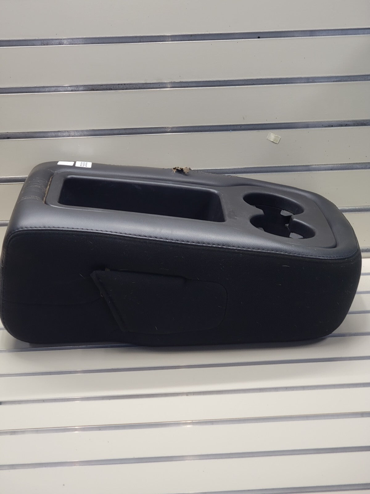 07-13 SILVERADO SIERRA Center JUMP SEAT Armrest 2 CUP Holder BLACK CH40 JS5