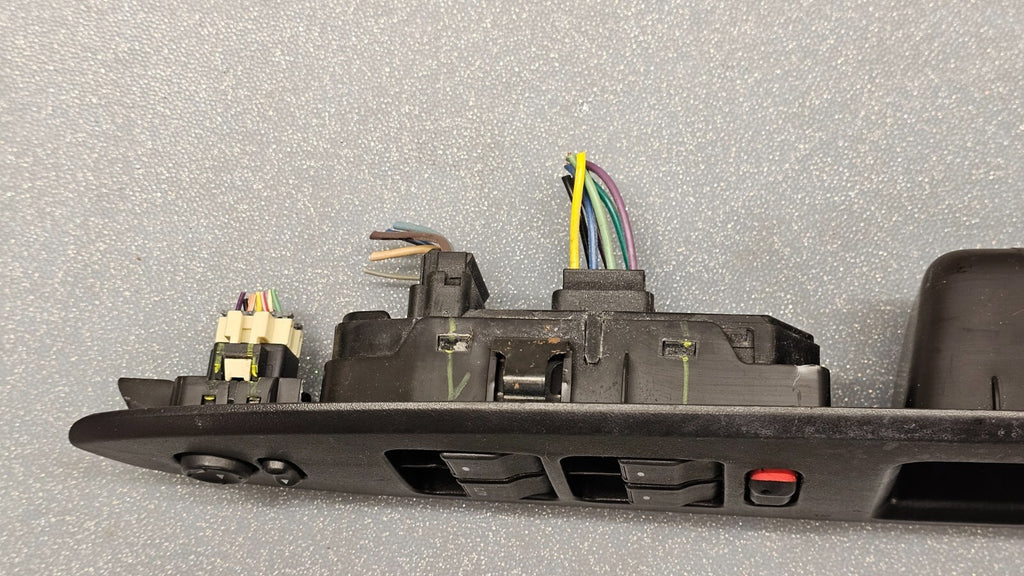 🔥06-08 CHEVY IMPALA LEFT DRIVER MASTER POWER WINDOW SWITCH BEZEL ASSEMBLY BLACK