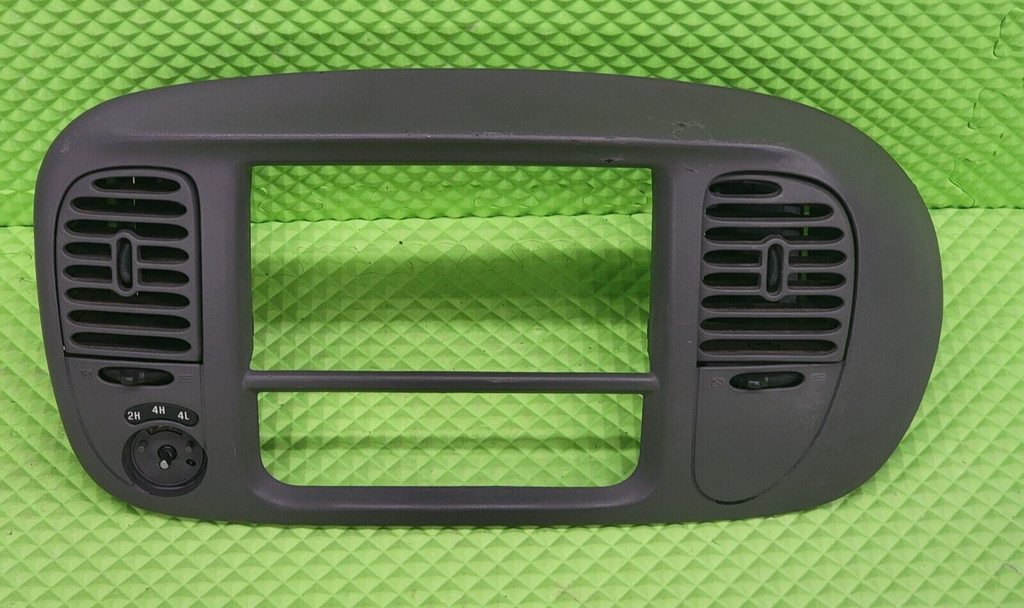 🔥97-03 Ford F150 Center Dash Radio Climate BEZEL Trim Panel Line GRAY B1