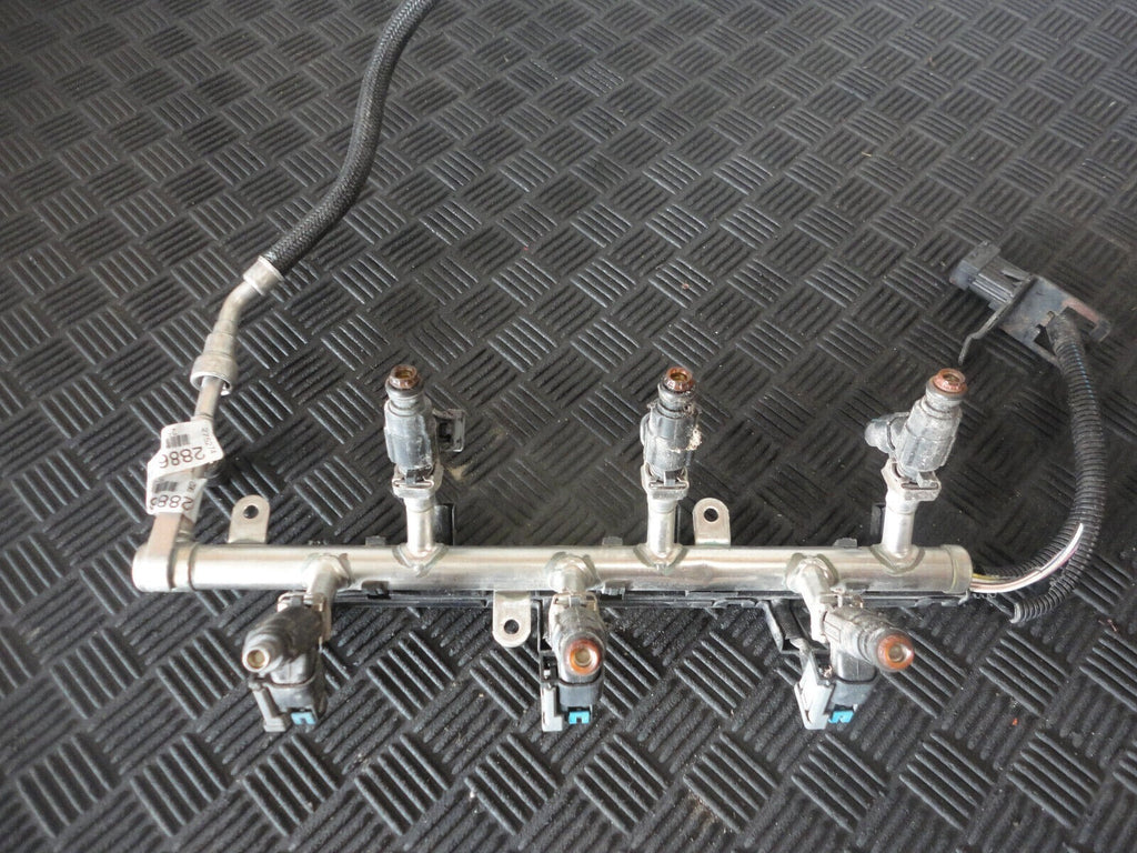 🔥03-07 CADILLAC CTS MOTOR ENGINE INJECTION FUEL DELIVERY RAIL UNIT WIRING OEM