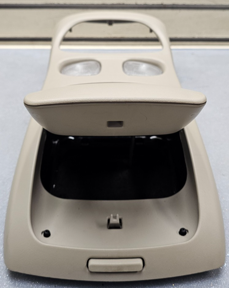 🔥99-04 Dodge Dakota Durango Sunroof Overhead Console DOME Map Light Storage TAN