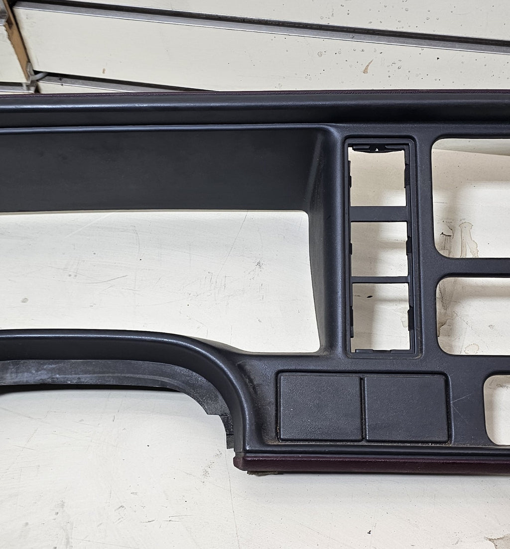 95-99 CHEVY GMC TRUCK CK Instrument Cluster Gauge Speedo Dash Panel Bezel RED C3