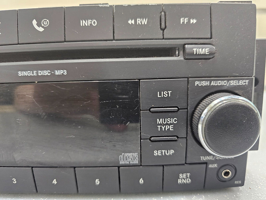 🔥09-10 Grand Caravan Liberty Dash AM FM Radio Satellite CD Player MP3 Receiver