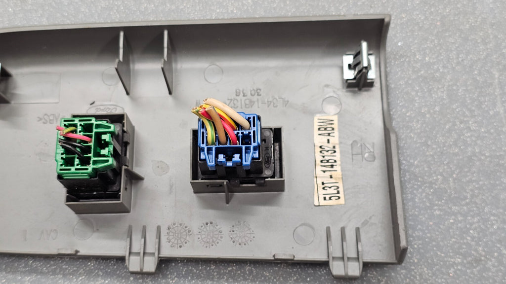 🔥04-08 Ford F150 Crown Victoria Right Passenger Window 2 Door Switch TAN WS24