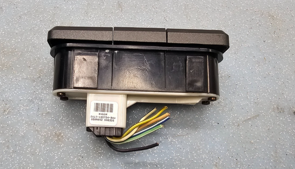 🔥07-10 Lincoln MKX Dash Traction Hazard Emergency Control Switch BLACK OEM