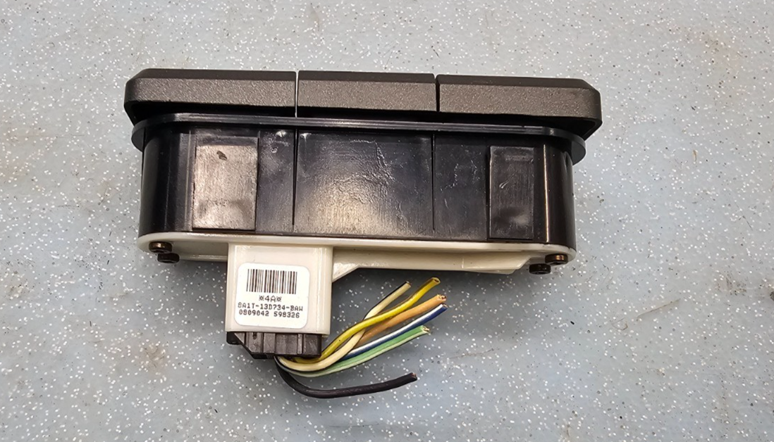 🔥07-10 Lincoln MKX Dash Traction Hazard Emergency Control Switch BLACK OEM