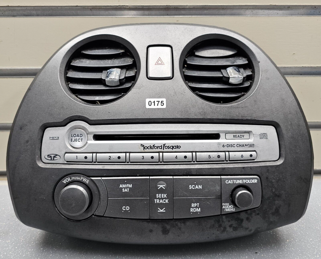 🔥06-08 Eclipse Dash AM FM Radio CD Player Display Stereo Panel Bezel DARK GRAY