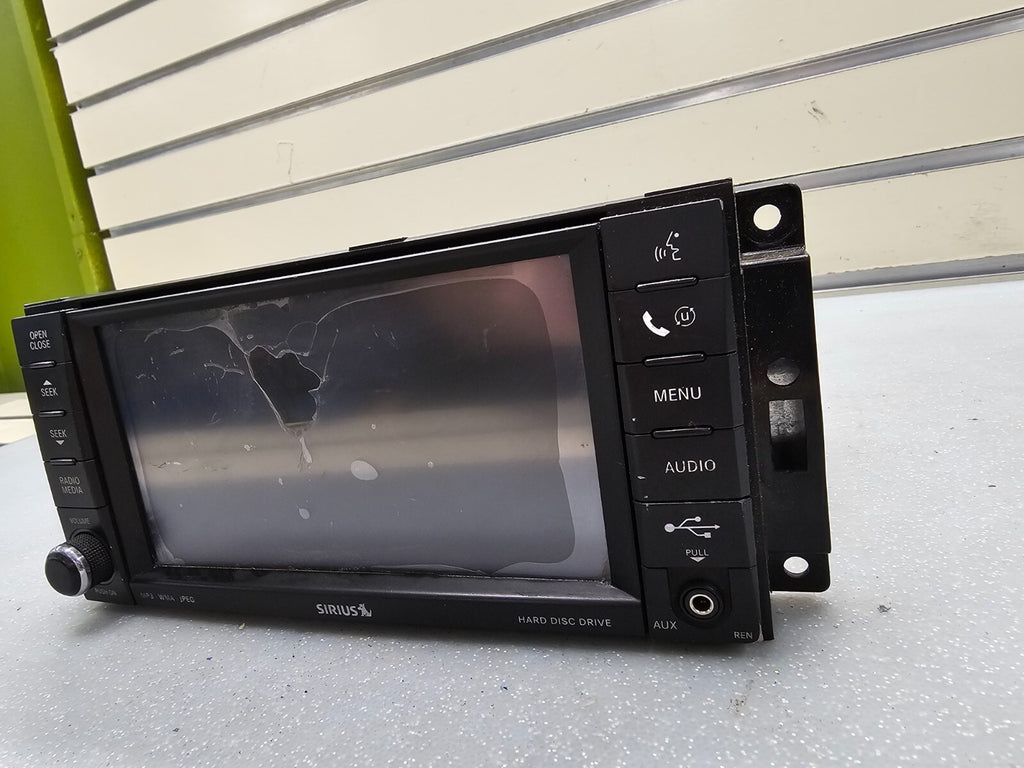 🔥11-12 Dodge Chrysler Jeep AM FM XM CD DVD HDD navigation radio P05064244AK