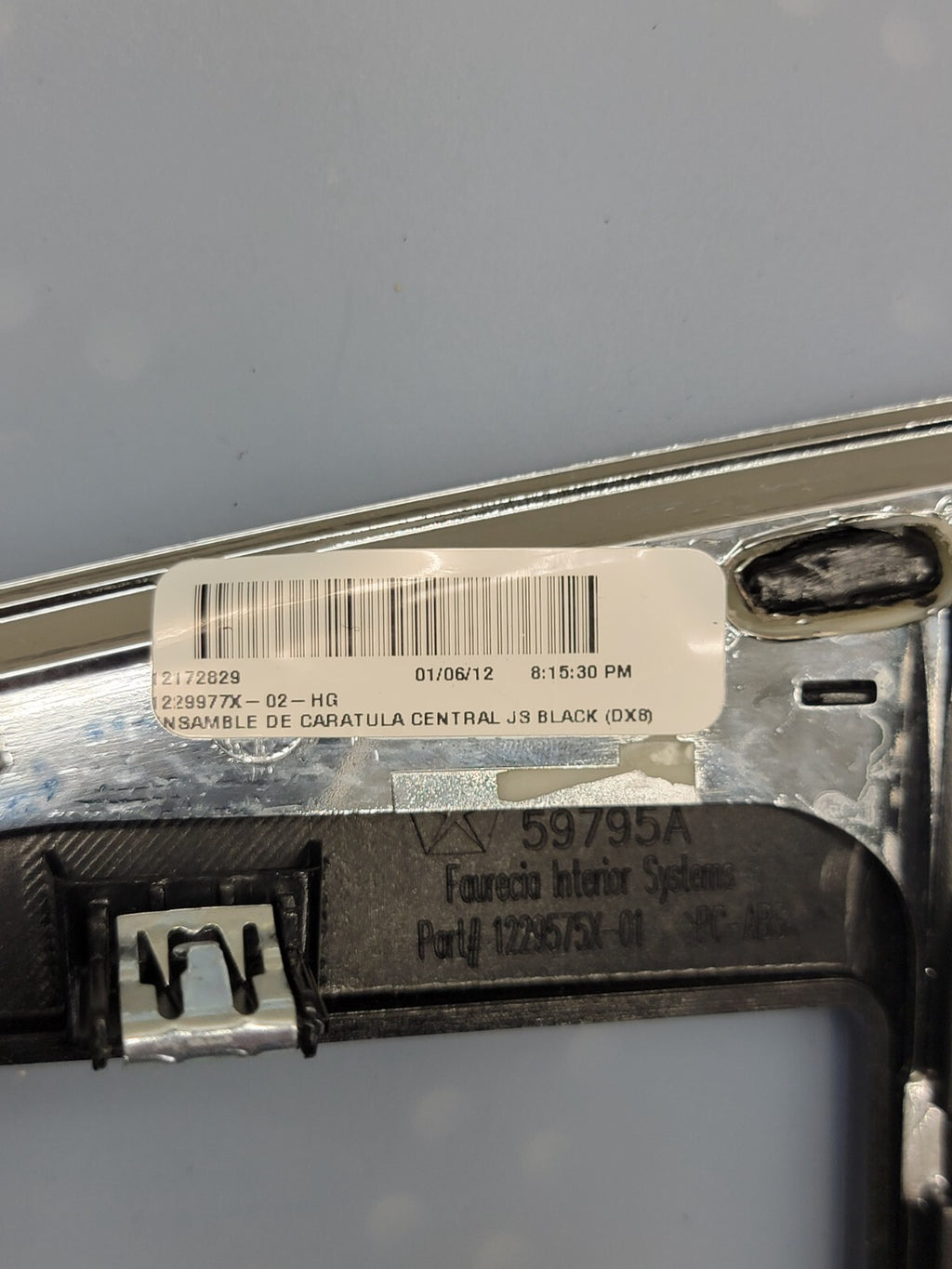 🔥2011-2014 Chrysler 200 Radio Climate Dash Trim Bezel with Traction Control
