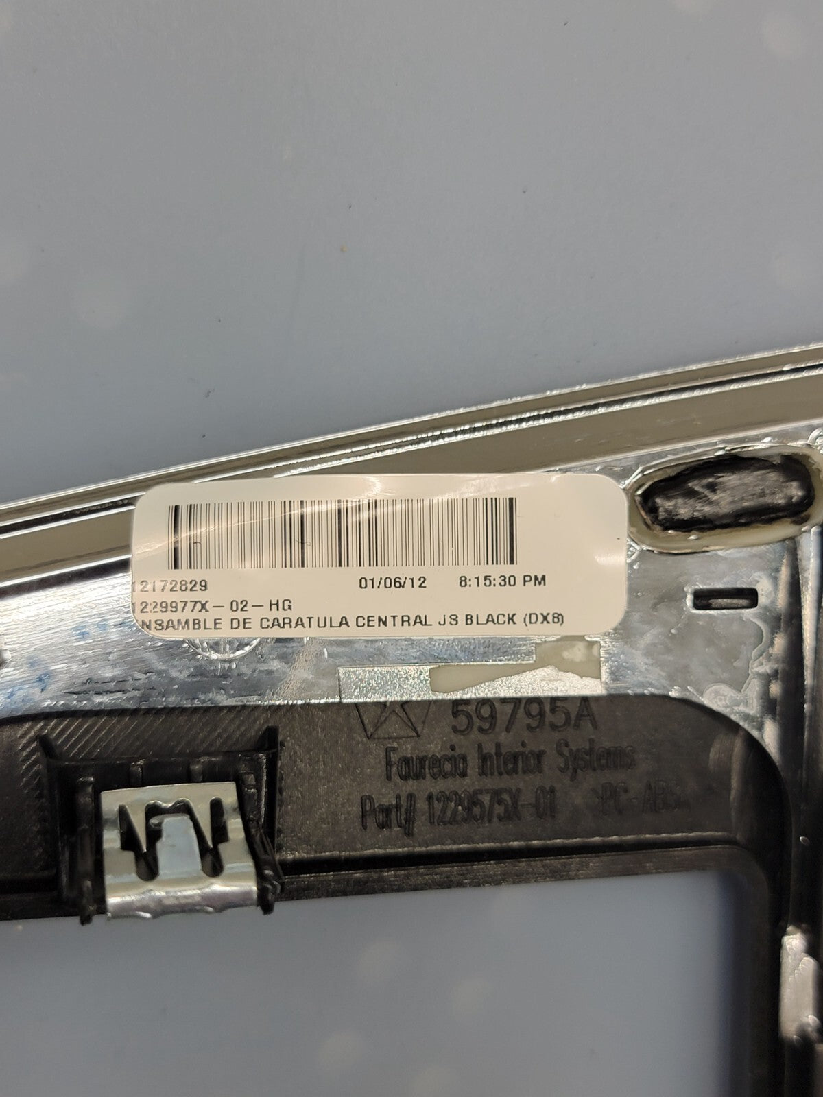 🔥2011-2014 Chrysler 200 Radio Climate Dash Trim Bezel with Traction Control
