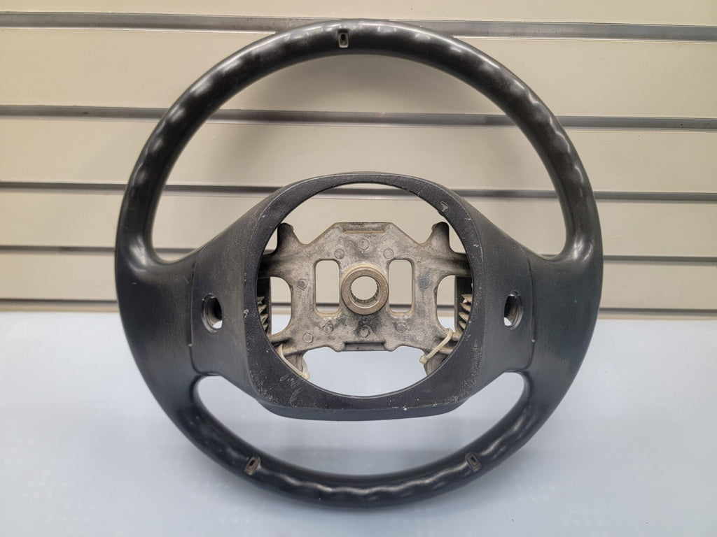 🔥1997-2003 Ford F-150 Leather Steering Wheel Cruise Dash Black