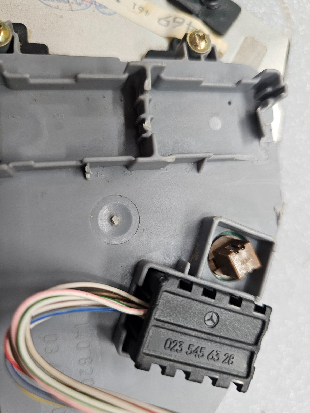 92-99 Mercedes W140 S500 S420 Front Right Passenger Seat Adjustment Switch WOOD