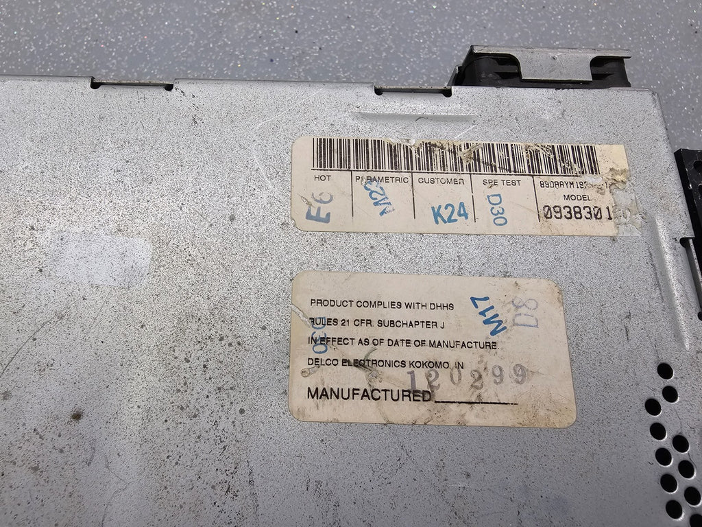 🔥95-02 GMC Safari Chevy Truck CK Silverado Dash AM FM Radio Receiver Stereo OEM