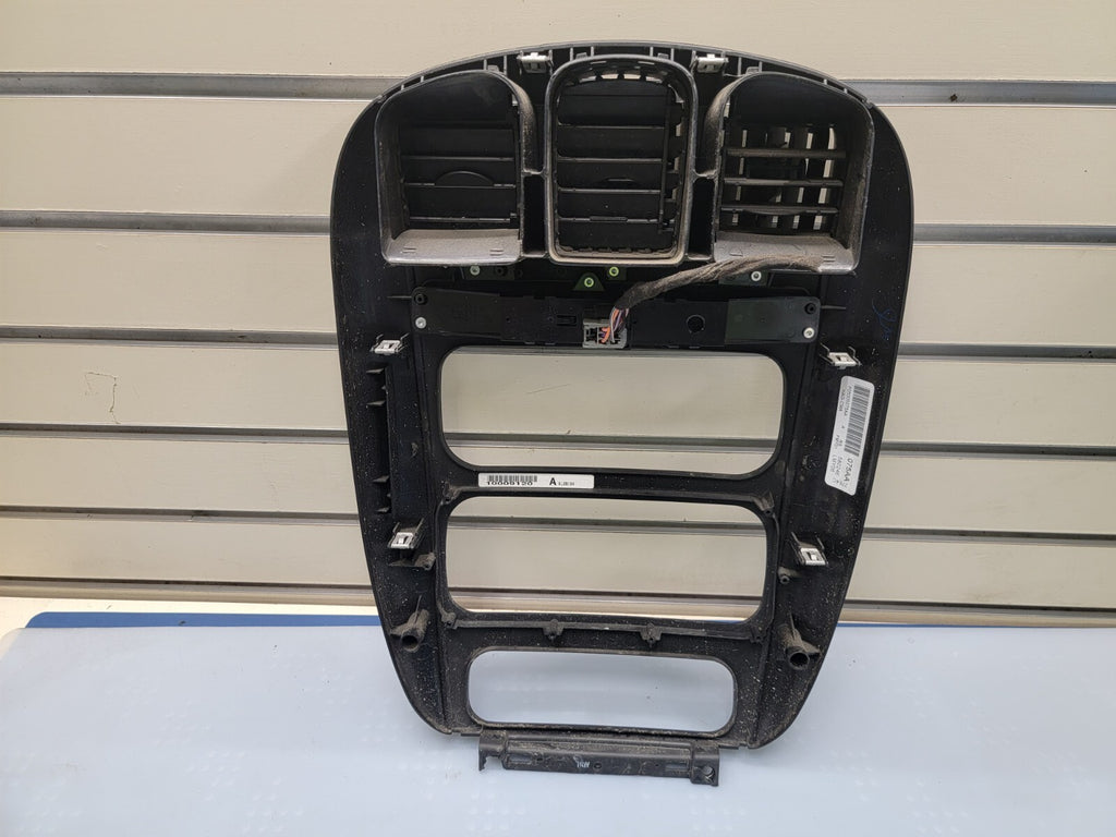01-07 Dodge Caravan Town & Country dash surround radio climate TRIM bezel BLACK