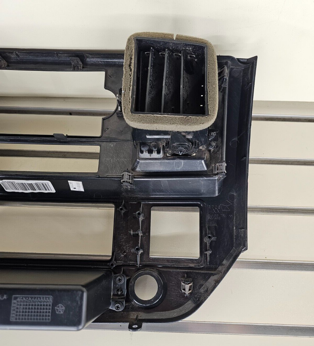 06-08 Dodge RAM Dash RADIO Bezel Climate Trim Panel Storage Black OEM B11