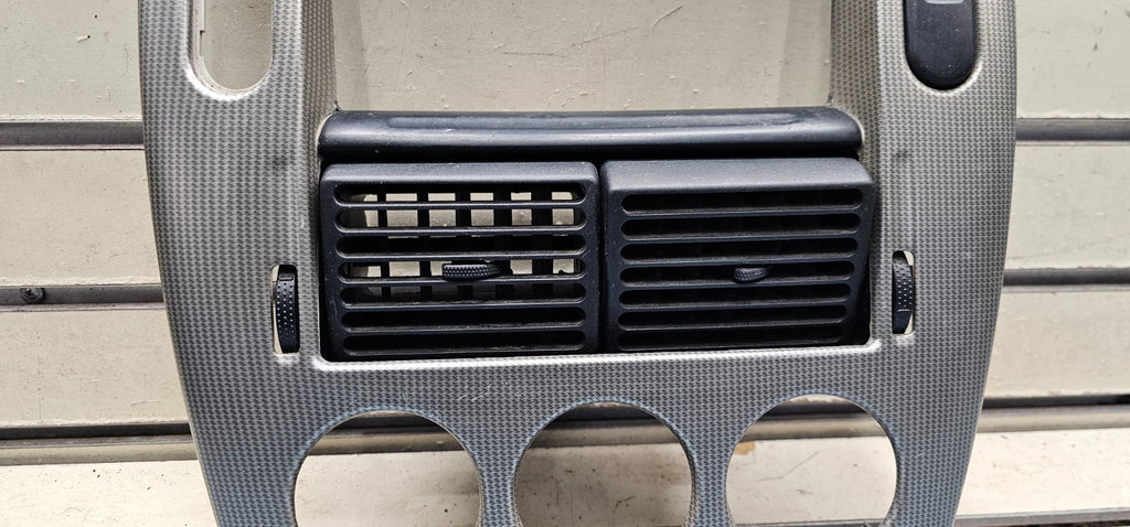 🔥02-05 FORD EXPLORER RADIO AUDIO CLIMATE TEMPERATURE CONTROL BEZEL TRIM SILVER