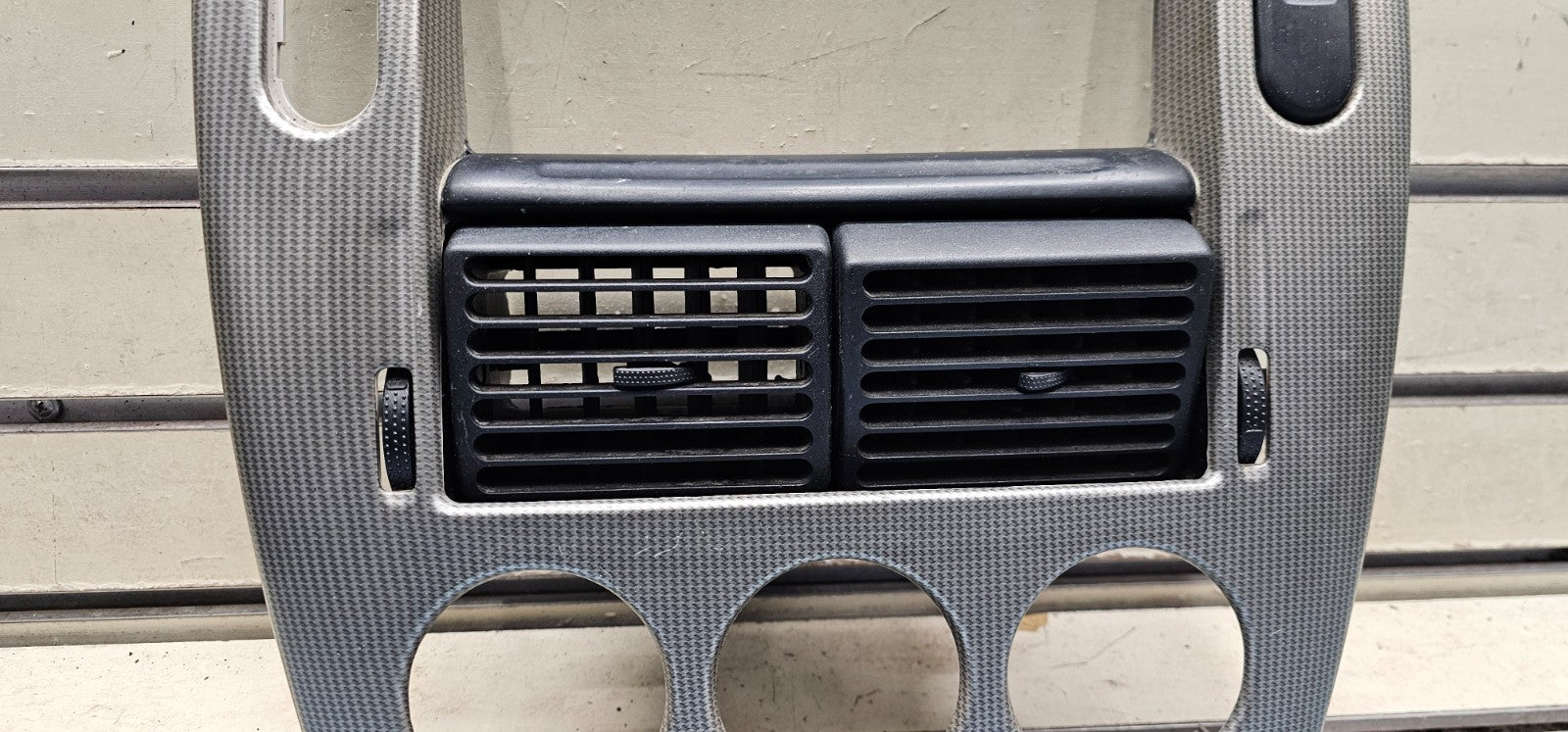 🔥02-05 FORD EXPLORER RADIO AUDIO CLIMATE TEMPERATURE CONTROL BEZEL TRIM SILVER