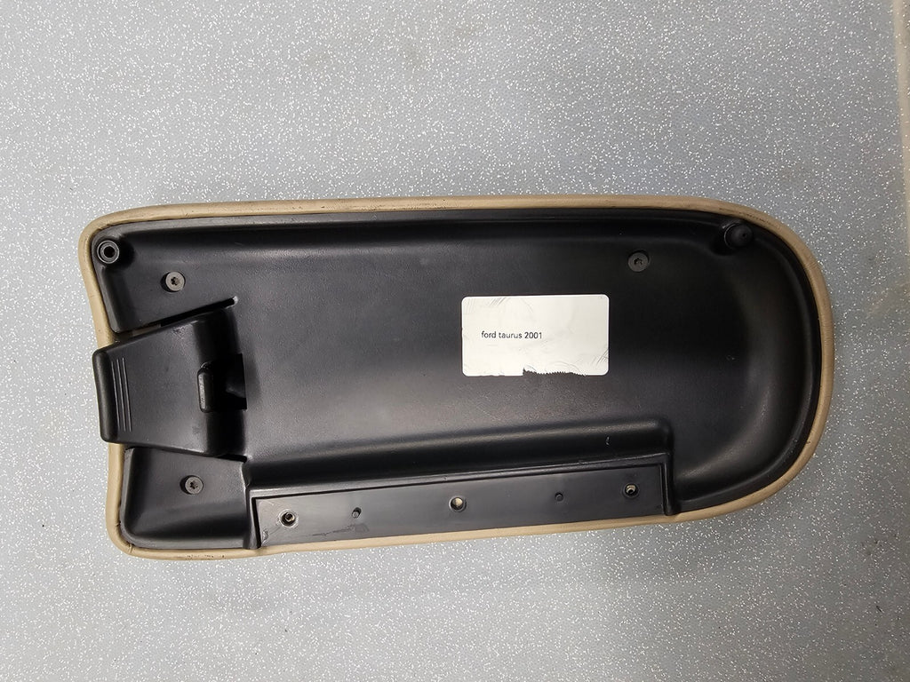 🔥00-07 Taurus Sable Front Center Console Lid Arm Rest Top Pad Cover Storage Tan