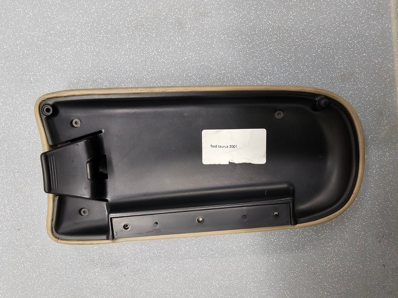 🔥00-07 Taurus Sable Front Center Console Lid Arm Rest Top Pad Cover Storage Tan
