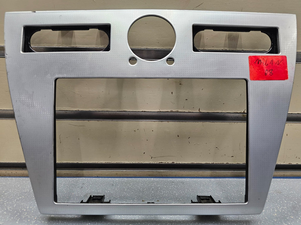 🔥06-09 Fusion Milan Center Dash Trim Panel AM FM Radio Stereo Bezel SILVER OEM