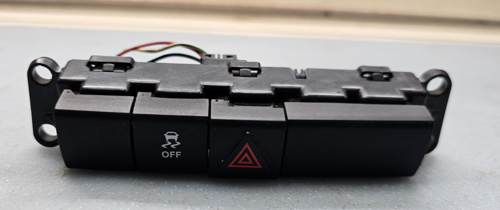 09-17 Chrysler 200 Avenger Caliber Compass Hazard Traction Control Switch Button