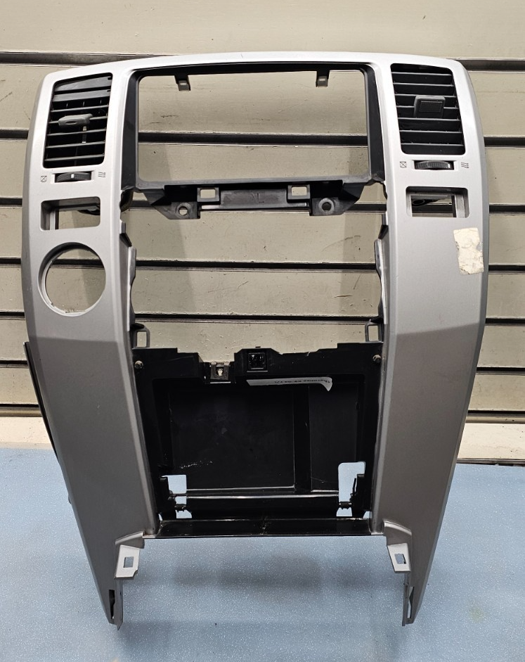 🔥03-09 TOYOTA 4RUNNER Dash AC Radio Display Stereo Trim Bezel Panel Silver 4WD 