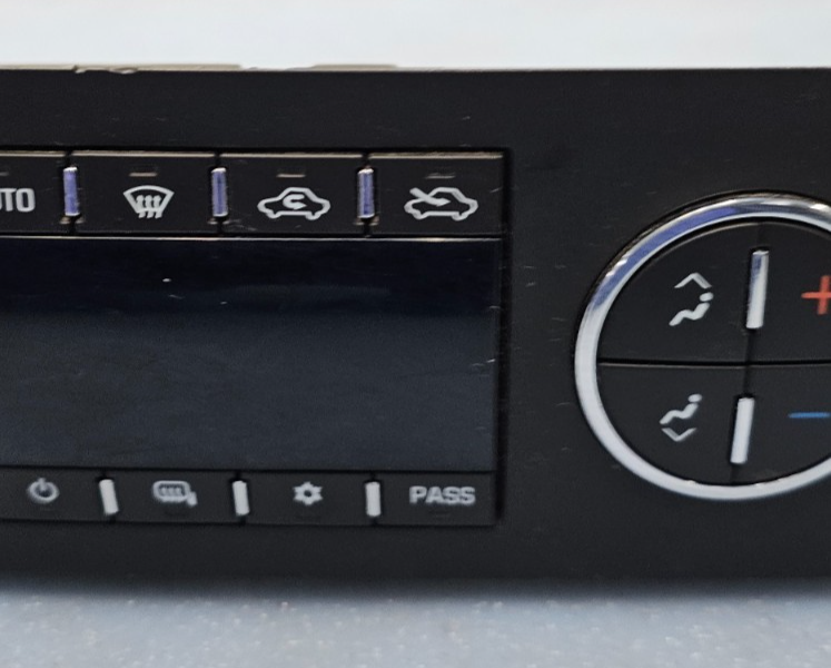 🔥07-11 Silverado Sierra Dash A/C HVAC Heater Temperature Climate Control Black