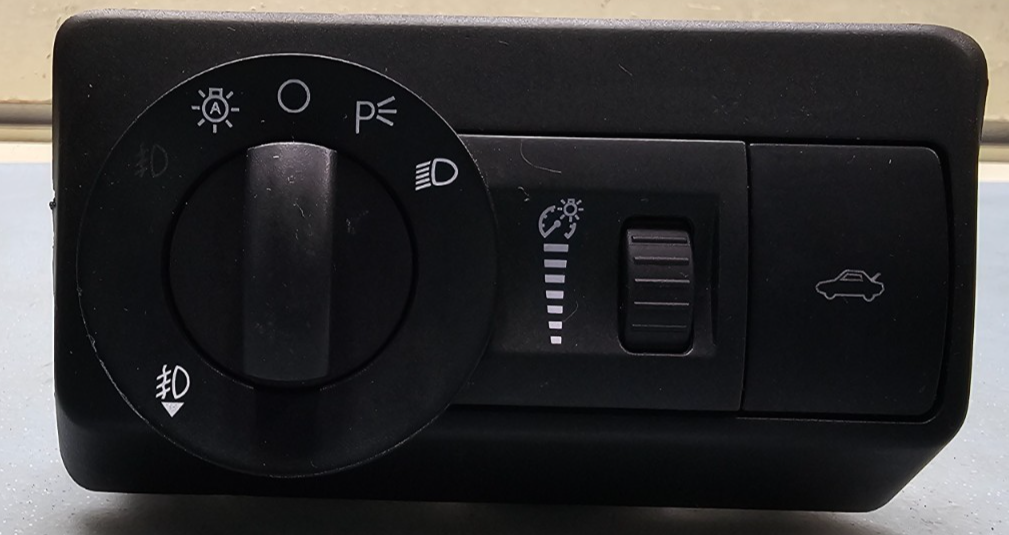 🔥06-09 Fusion Milan Dash Headlight Panel Dimmer Trunk Switch Assembly black