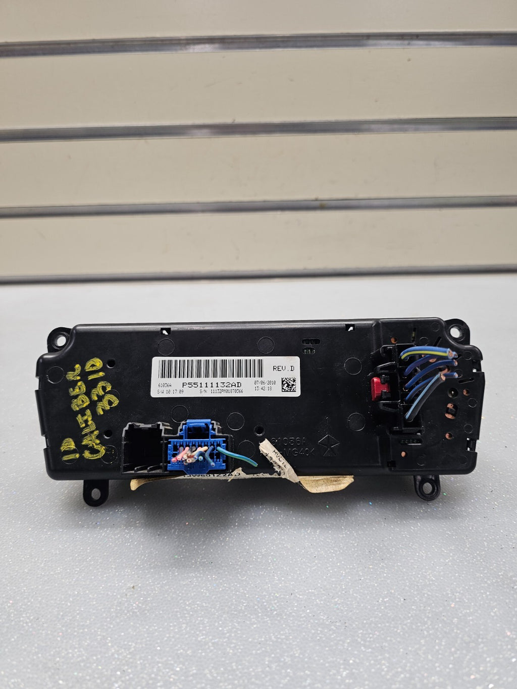 07-12Dodge Compass Chrysler AC Heater Temperature ClimateControl Module Panel/DC