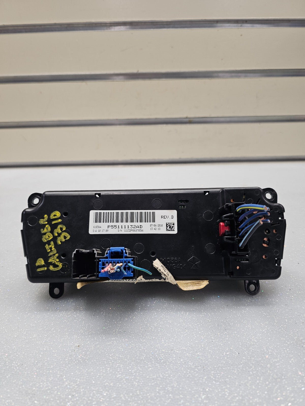 07-12Dodge Compass Chrysler AC Heater Temperature ClimateControl Module Panel/DC
