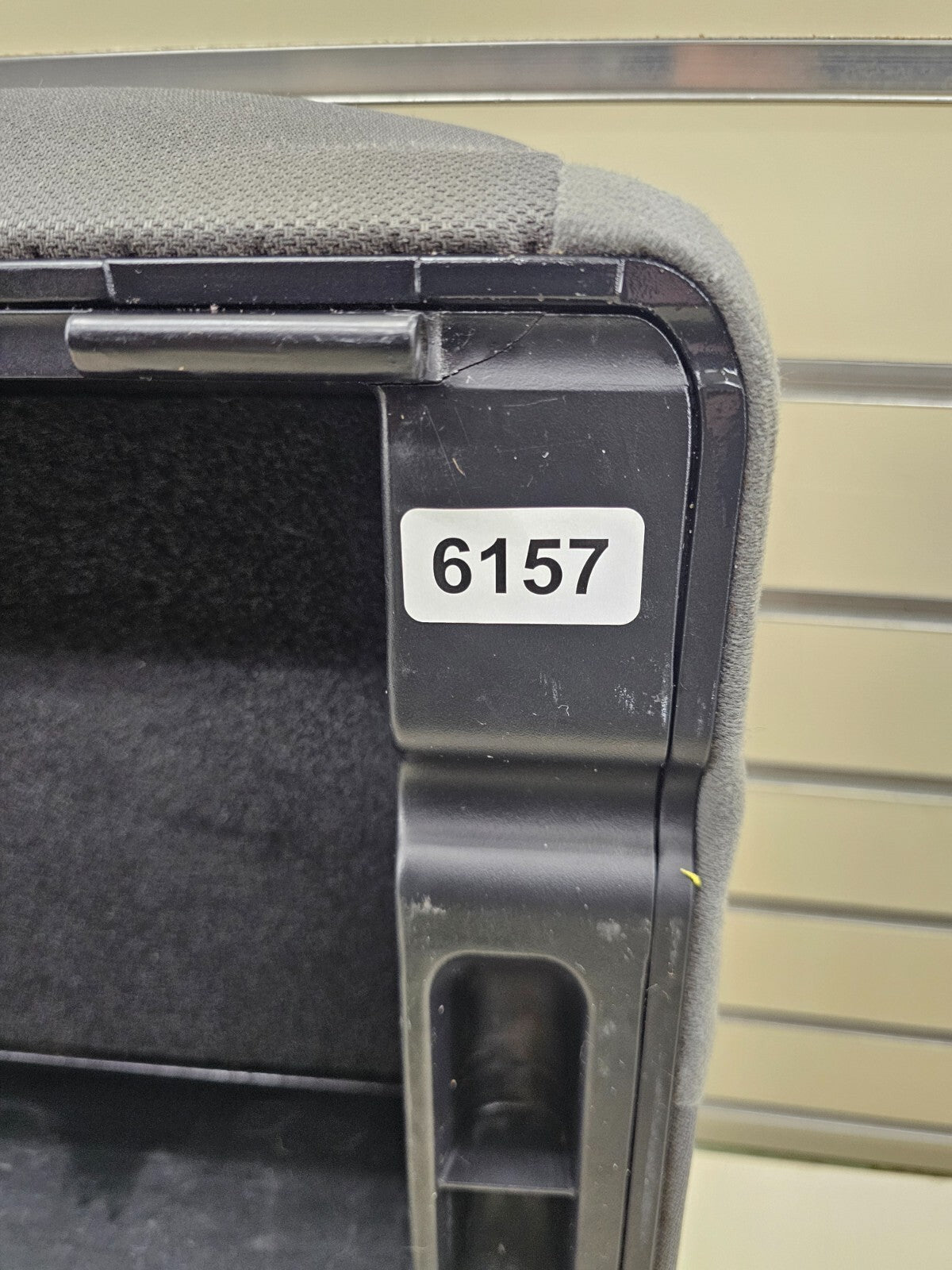 🔥99-10 Ford F250 F350 Center Console JUMP SEAT Storage Arm Rest CLOTH GRAY JS3