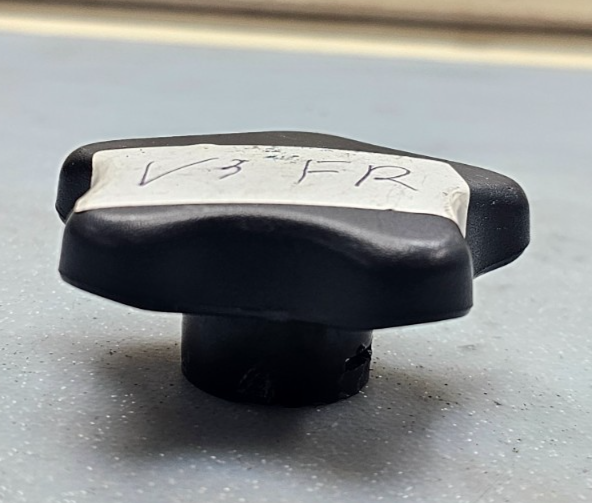 🔥07-13 Silverado Sierra Front Left Driver Seat Lumbar Knob Actuator OEM Black