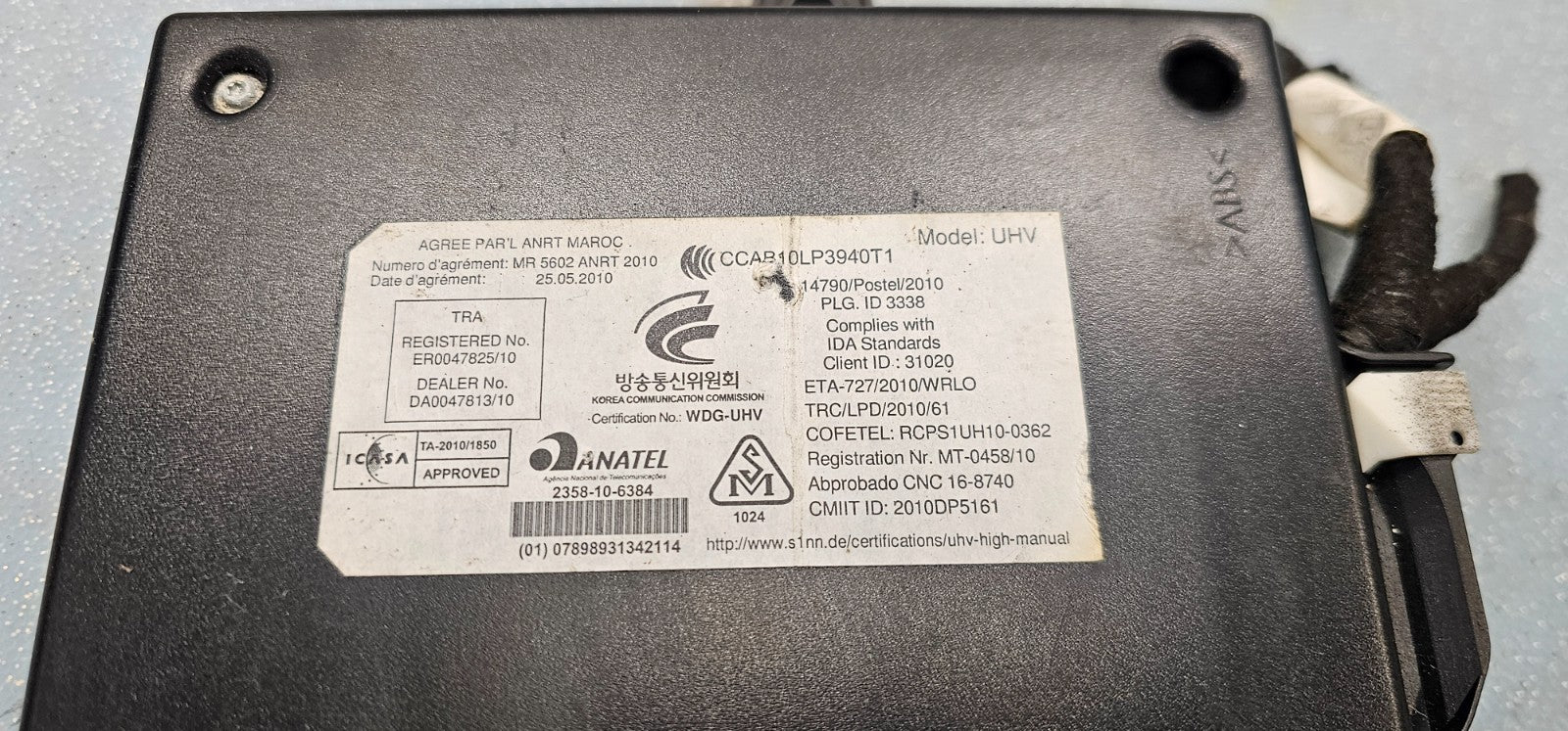 11-14 VOLKSWAGEN JETTA BLUETOOTH INTERFACE COMMUNICATION CONTROL MODULE UNIT OEM